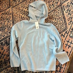 Vince Cashmere Baby Blue Hoodie - M (with Tags)